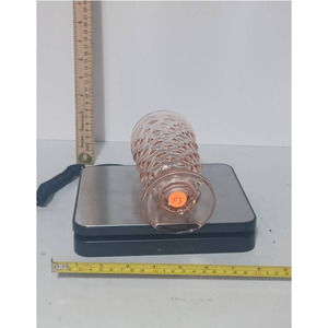 Pink Glass cups 4 pc.